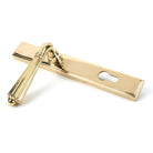 Polished Brass Hinton Slimline Lever Espag. Lock Set | From The Anvil - Espagnolette - From The Anvil - Yester Home