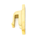 Polished Brass Hook Plate | From The Anvil-Hook Plates-Yester Home