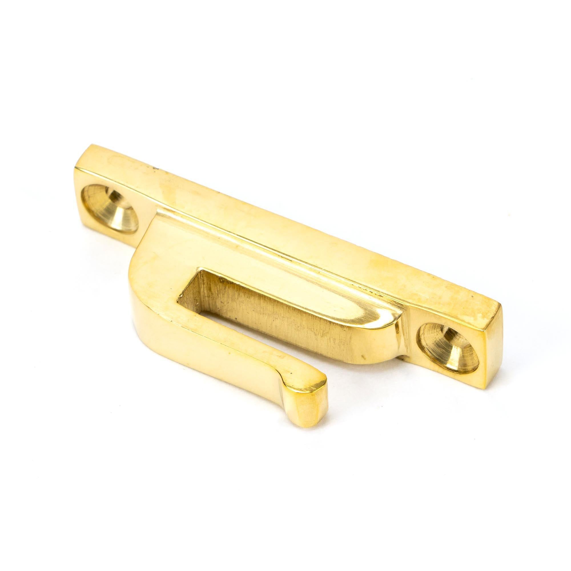 Polished Brass Hook Plate | From The Anvil - Hook Plates - From The Anvil - Yester Home