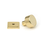 Polished Brass Judd Cabinet Knob - 25mm (Square) | From The Anvil - Cabinet Knobs - From The Anvil - Yester Home