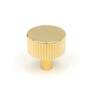 Polished Brass Judd Cabinet Knob - 32mm (No Rose) | From The Anvil - Cabinet Knobs - From The Anvil - Yester Home