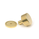 Polished Brass Judd Cabinet Knob - 32mm (Plain) | From The Anvil-Cabinet Knobs-Yester Home