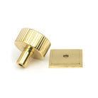 Polished Brass Judd Cabinet Knob - 32mm (Square) | From The Anvil - Cabinet Knobs - From The Anvil - Yester Home