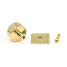 Polished Brass Judd Cabinet Knob - 32mm (Square) | From The Anvil-Cabinet Knobs-Yester Home