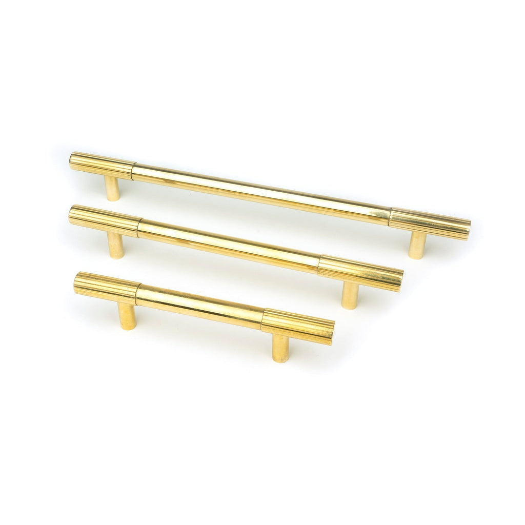 Polished Brass Judd Pull Handle - Large | From The Anvil-Pull Handles-Yester Home
