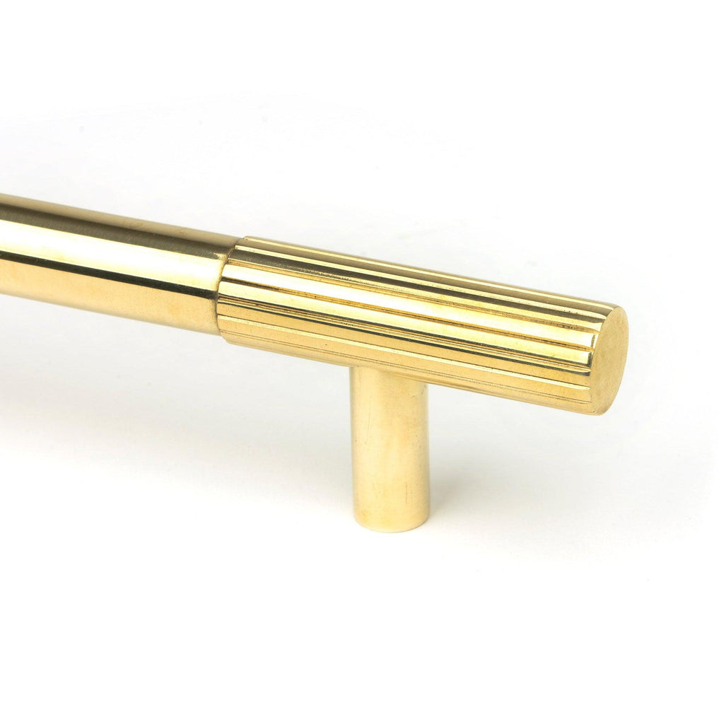 Polished Brass Judd Pull Handle - Medium | From The Anvil-Pull Handles-Yester Home