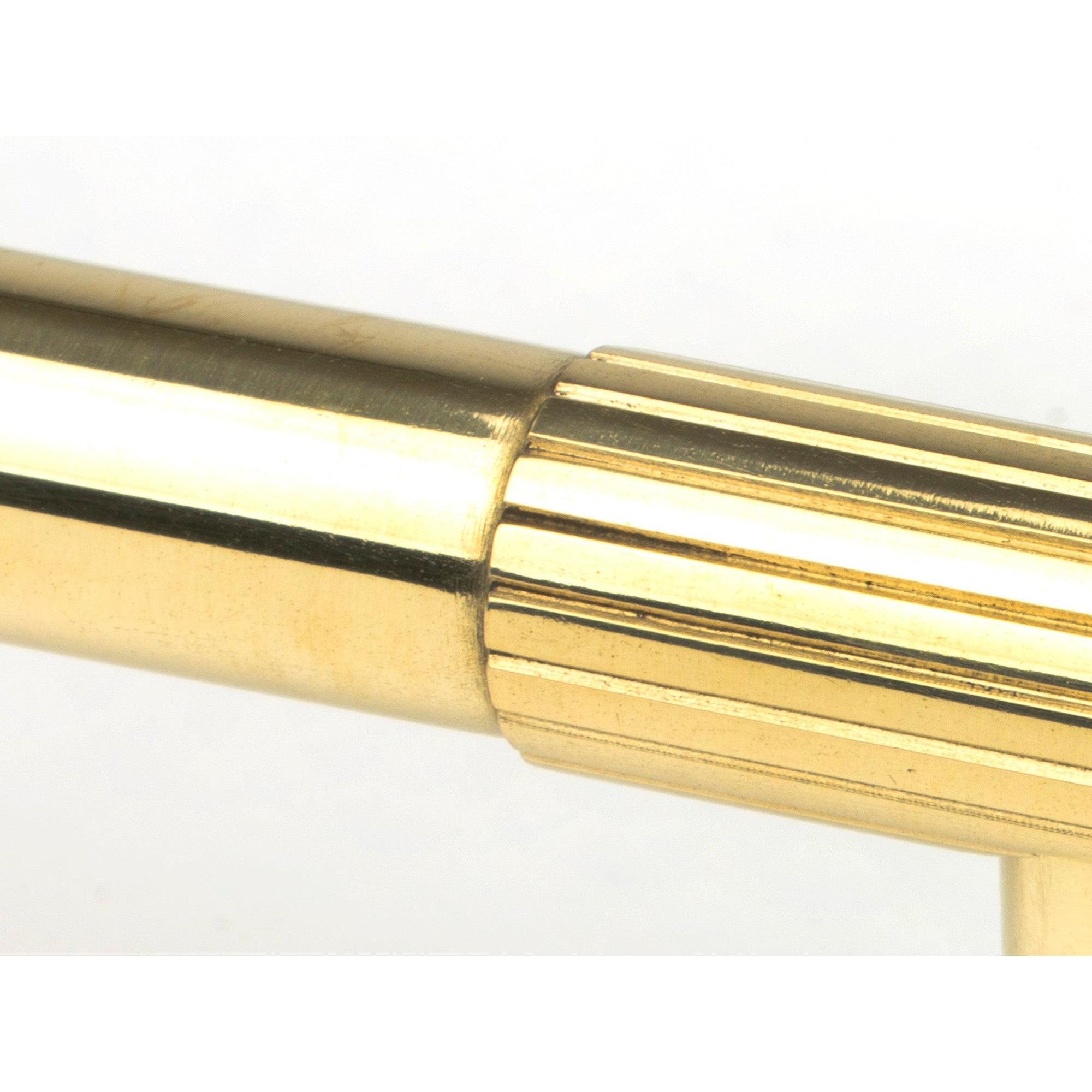 Polished Brass Judd Pull Handle - Medium | From The Anvil-Pull Handles-Yester Home