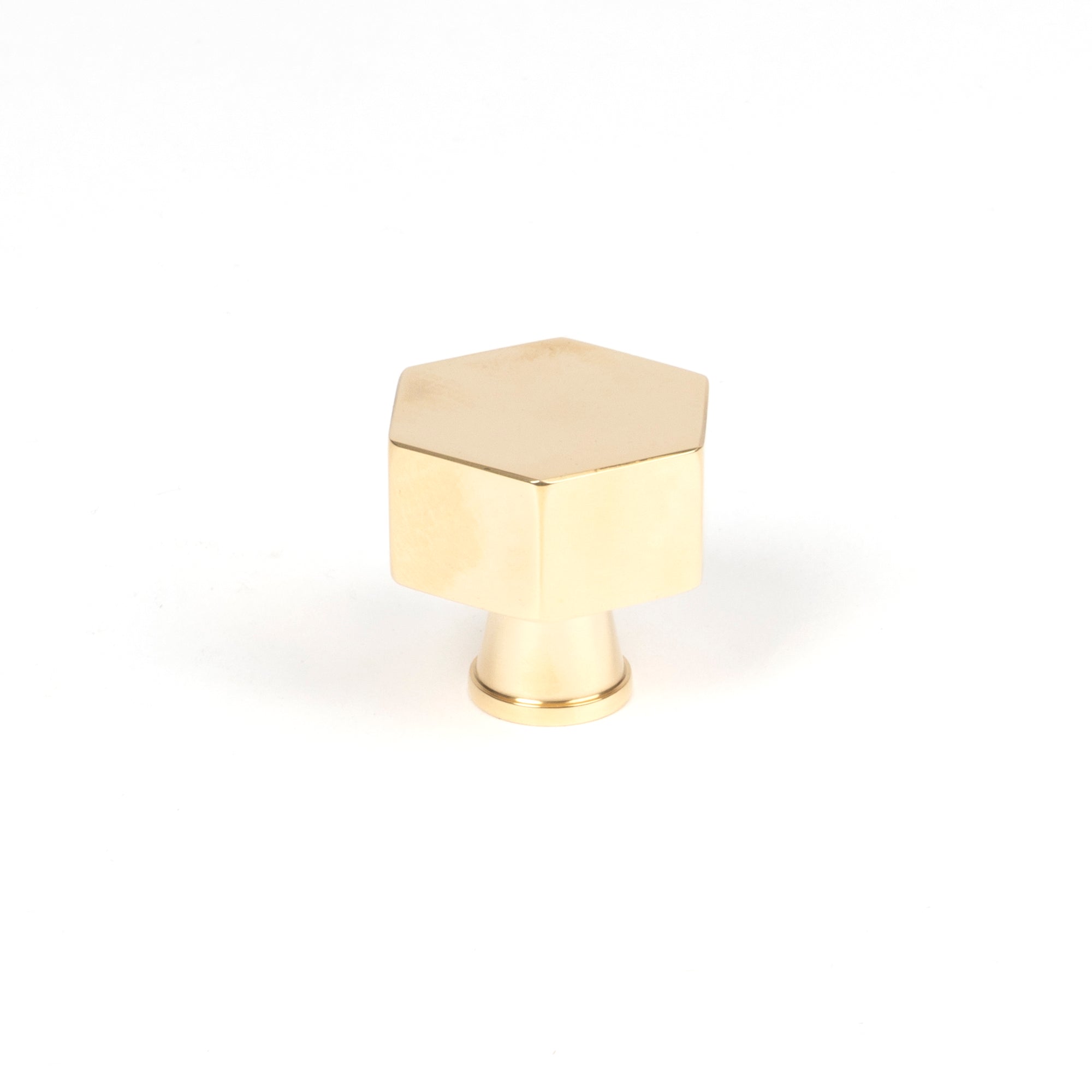 Polished Brass Kahlo Cabinet Knob - 32mm | From The Anvil-Cabinet Knobs-Yester Home