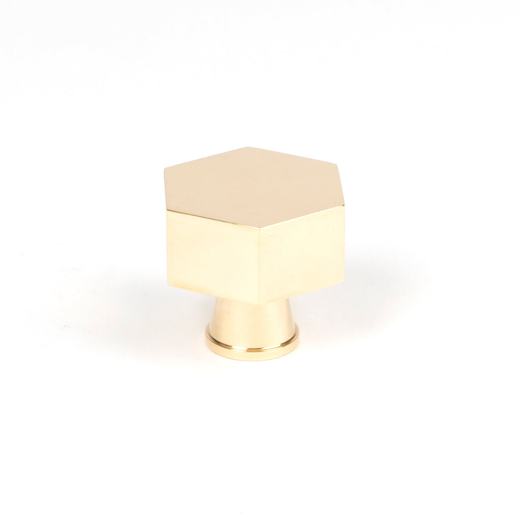 Polished Brass Kahlo Cabinet Knob - 38mm | From The Anvil-Cabinet Knobs-Yester Home