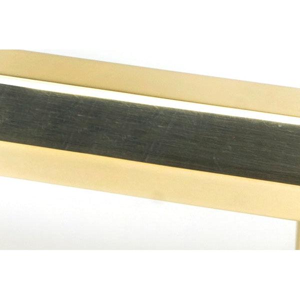 Polished Brass Kahlo Pull Handle - Medium | From The Anvil-Pull Handles-Yester Home