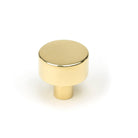 Polished Brass Kelso Cabinet Knob - 25mm (No Rose) | From The Anvil - Cabinet Knobs - From The Anvil - Yester Home