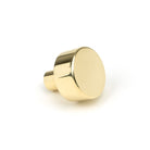 Polished Brass Kelso Cabinet Knob - 25mm (No Rose) | From The Anvil-Cabinet Knobs-Yester Home