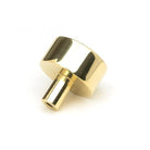 Polished Brass Kelso Cabinet Knob - 32mm (No Rose) | From The Anvil-Cabinet Knobs-Yester Home