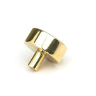 Polished Brass Kelso Cabinet Knob - 38mm (No Rose) | From The Anvil-Cabinet Knobs-Yester Home