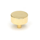 Polished Brass Kelso Cabinet Knob - 38mm (No Rose) | From The Anvil-Cabinet Knobs-Yester Home