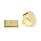 Polished Brass Kelso Cabinet Knob - 38mm (Square) | From The Anvil - Cabinet Knobs - From The Anvil - Yester Home