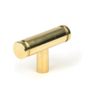 Polished Brass Kelso T-Bar | From The Anvil - Cabinet Knobs - From The Anvil - Yester Home