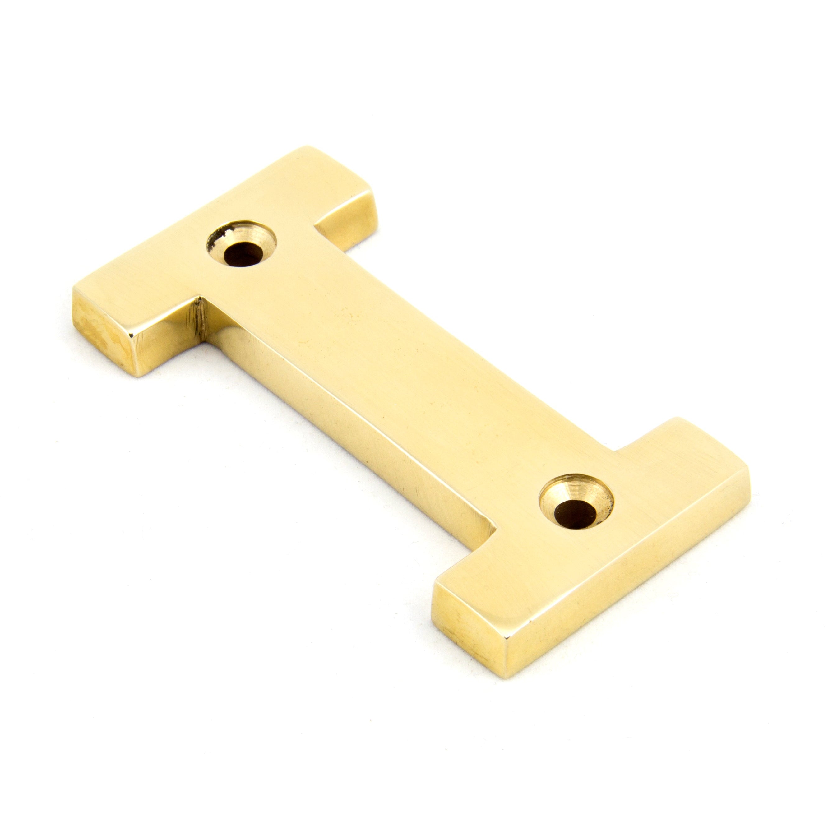 Polished Brass Letter I | From The Anvil-Letters-Yester Home