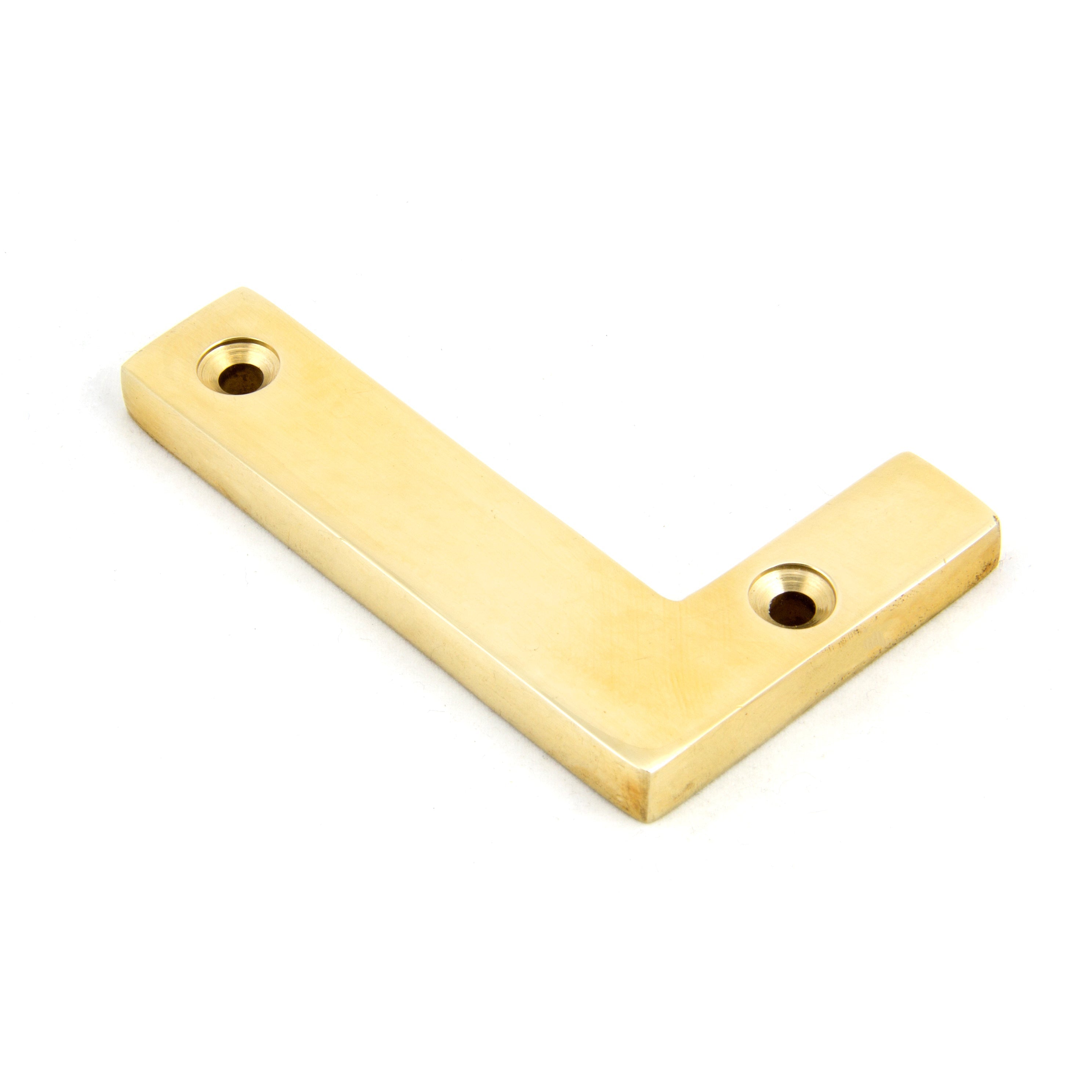 Polished Brass Letter L | From The Anvil-Letters-Yester Home