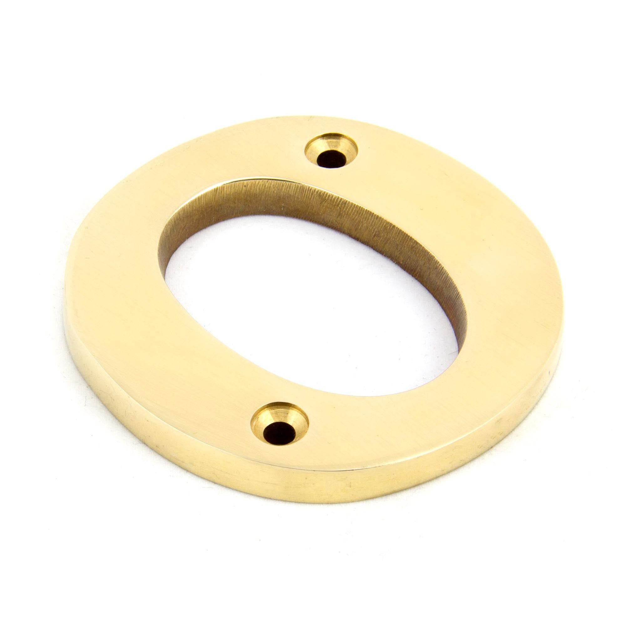 Polished Brass Letter O | From The Anvil - Letters - From The Anvil - Yester Home