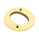 Polished Brass Letter O | From The Anvil-Letters-Yester Home