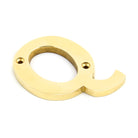 Polished Brass Letter Q | From The Anvil-Letters-Yester Home