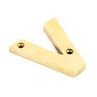 Polished Brass Letter V | From The Anvil - Letters - From The Anvil - Yester Home