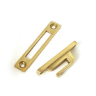 Polished Brass Locking Art Deco Fastener - LH - Locking Fasteners - From The Anvil - Yester Home