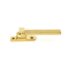 Polished Brass Locking Art Deco Fastener - LH - Locking Fasteners - From The Anvil - Yester Home