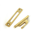 Polished Brass Locking Art Deco Fastener - LH - Locking Fasteners - From The Anvil - Yester Home
