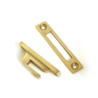 Polished Brass Locking Art Deco Fastener - RH - Locking Fasteners - From The Anvil - Yester Home