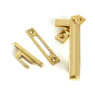 Polished Brass Locking Art Deco Fastener - RH - Locking Fasteners - From The Anvil - Yester Home