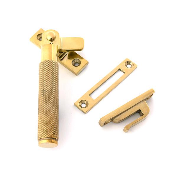 Polished Brass Locking Brompton Fastener – LH - Locking Fasteners - From The Anvil - Yester Home