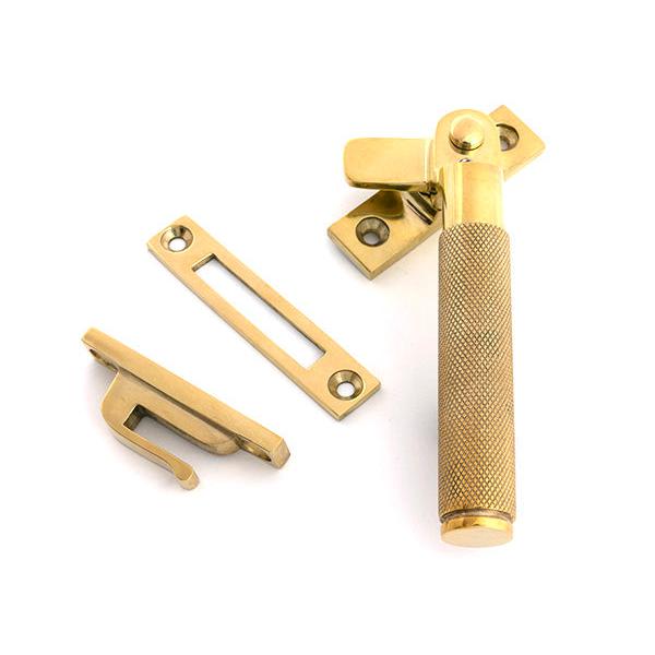 Polished Brass Locking Brompton Fastener – RH - Locking Fasteners - From The Anvil - Yester Home