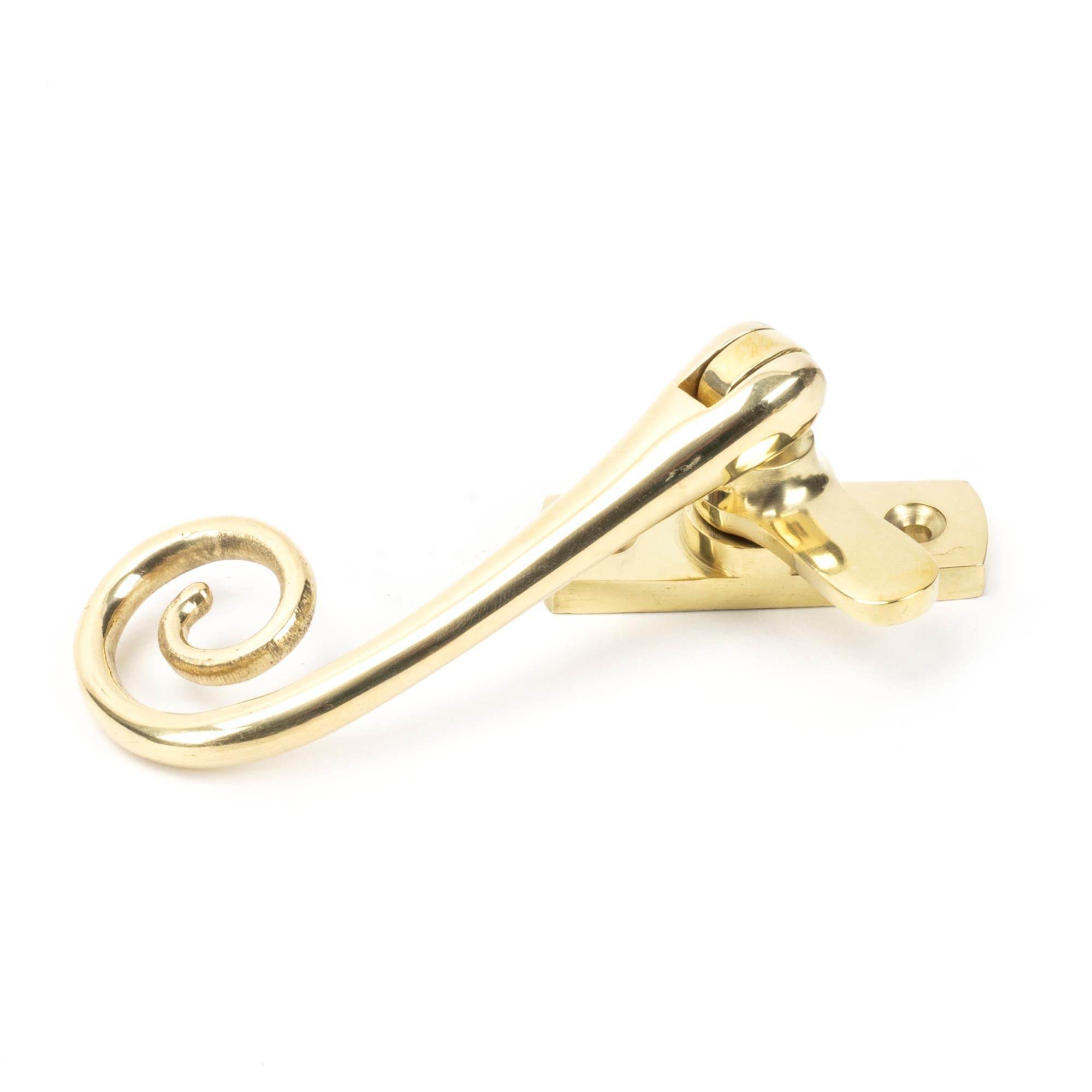 Polished Brass Monkeytail Fastener | From The Anvil - Fasteners - From The Anvil - Yester Home