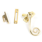 Polished Brass Monkeytail Fastener | From The Anvil-Fasteners-Yester Home