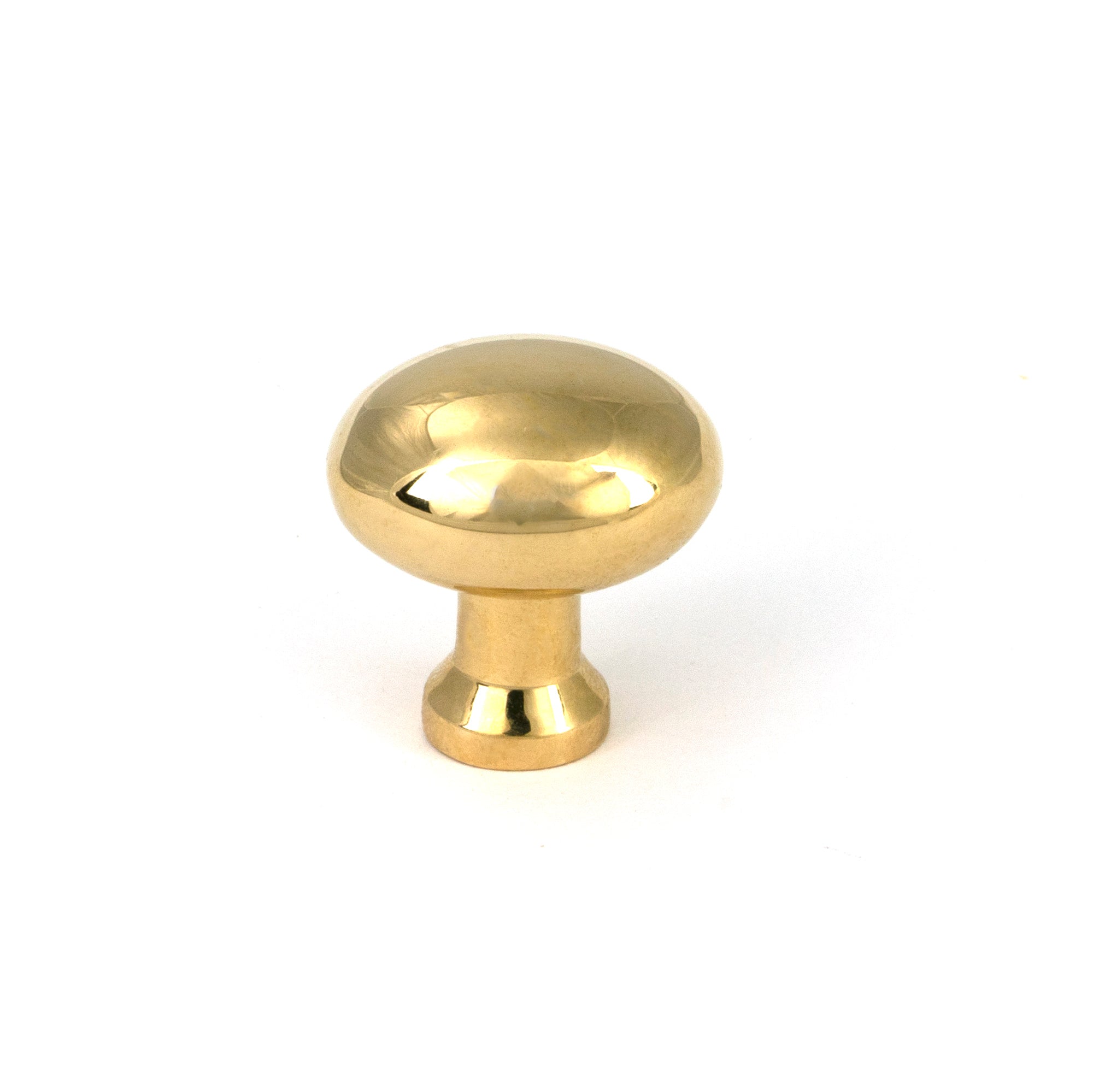 Polished Brass Moore Cabinet Knob - 25mm - Cabinet Knobs - From The Anvil - Yester Home