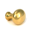 Polished Brass Moore Cabinet Knob - 25mm - Cabinet Knobs - From The Anvil - Yester Home