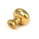 Polished Brass Moore Cabinet Knob - 25mm - Cabinet Knobs - From The Anvil - Yester Home