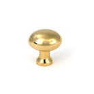 Polished Brass Moore Cabinet Knob - 25mm - Cabinet Knobs - From The Anvil - Yester Home