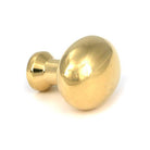 Polished Brass Moore Cabinet Knob - 32mm - Cabinet Knobs - From The Anvil - Yester Home