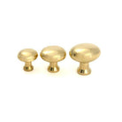 Polished Brass Moore Cabinet Knob - 38mm - Cabinet Knobs - From The Anvil - Yester Home