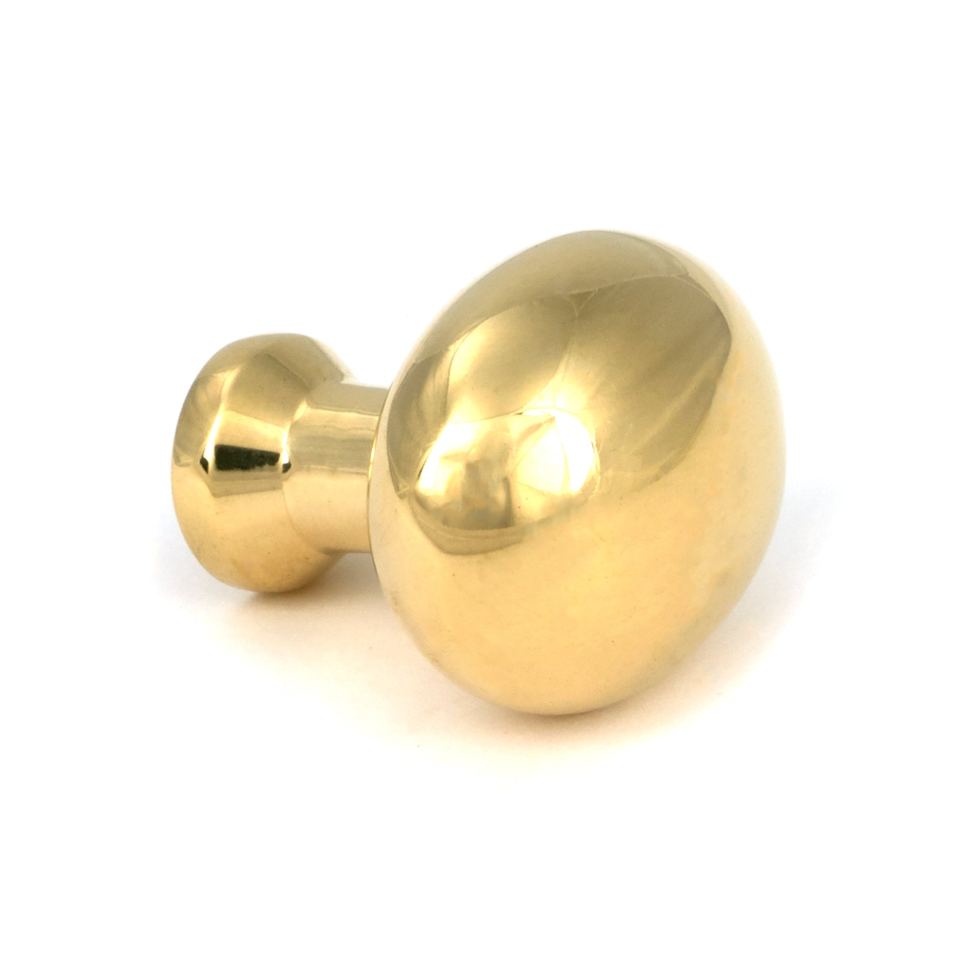 Polished Brass Moore Cabinet Knob - 38mm - Cabinet Knobs - From The Anvil - Yester Home