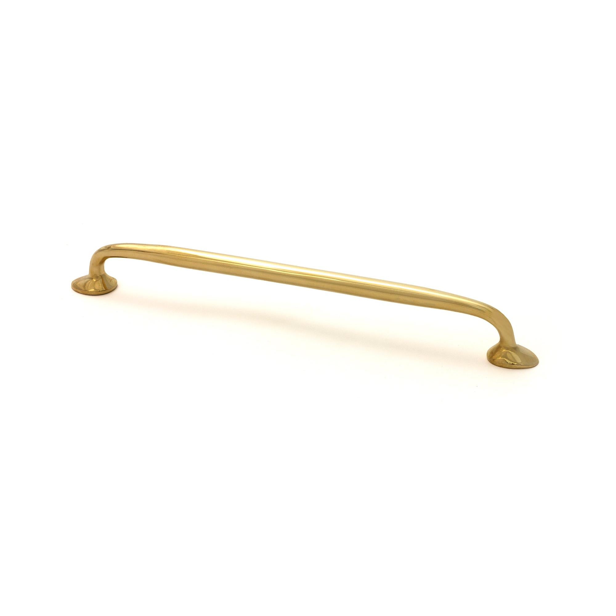Polished Brass Moore Pull Handle - Large - Pull Handles - From The Anvil - Yester Home