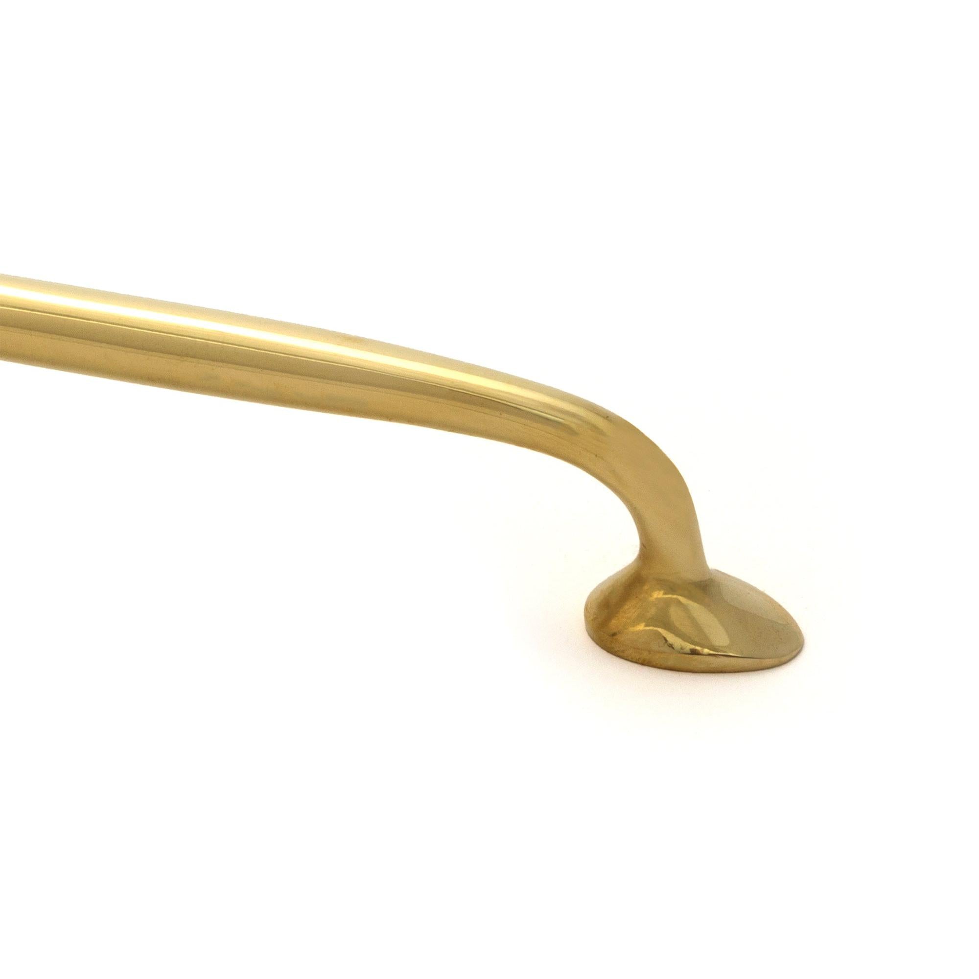 Polished Brass Moore Pull Handle - Large - Pull Handles - From The Anvil - Yester Home