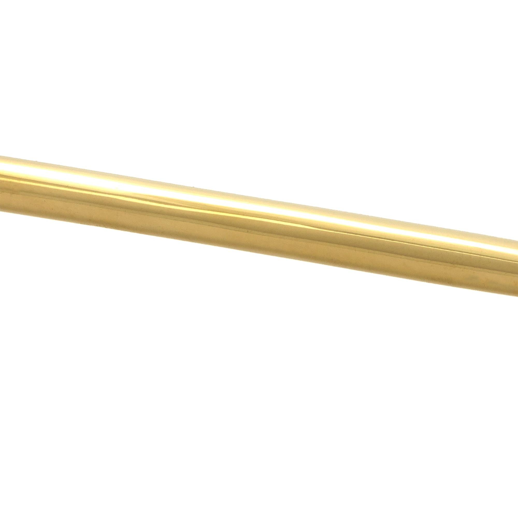 Polished Brass Moore Pull Handle - Large - Pull Handles - From The Anvil - Yester Home