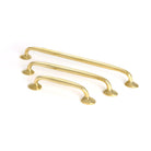 Polished Brass Moore Pull Handle - Small - Pull Handles - From The Anvil - Yester Home