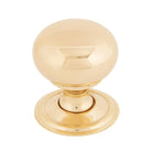 Polished Brass Mushroom Cabinet Knob 32mm | From The Anvil - Cabinet Knobs - From The Anvil - Yester Home