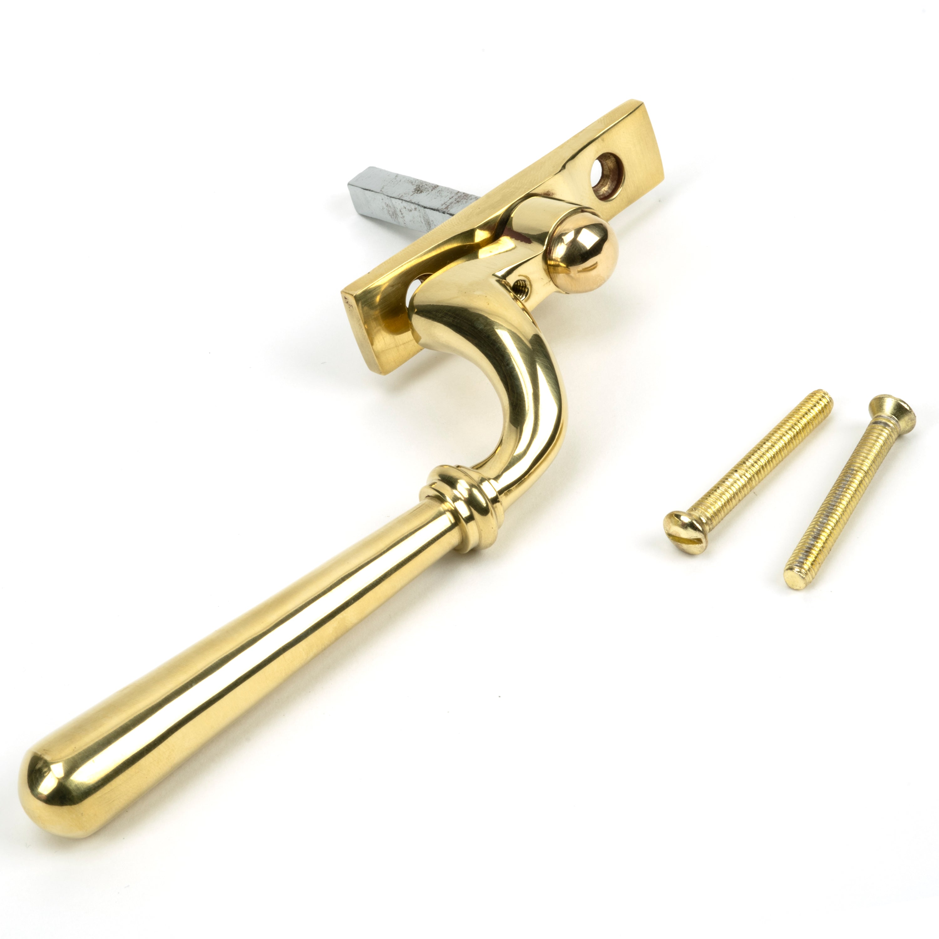 Polished Brass Newbury Espag - RH | From The Anvil-Espag. Fasteners-Yester Home