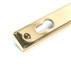Polished Brass Newbury Slimline Lever Espag. Lock Set | From The Anvil-Espagnolette-Yester Home